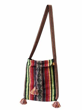 Artesanias Mr. Pinzon Crossbody Bag Surf Hippie Bohemian Coastal Mexican Granola